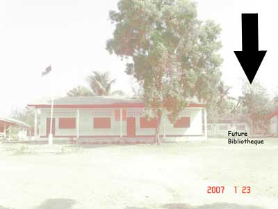 Photo : Construction d'une biblioth�que