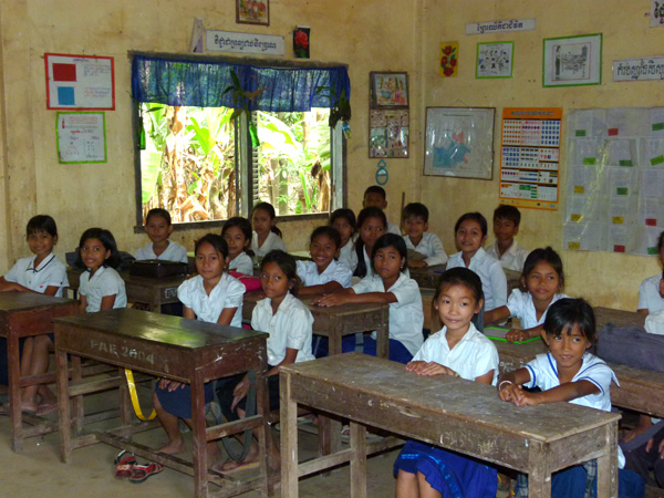 Photo : Ensemble scolaire de Sara Ram Village de Prey Koy